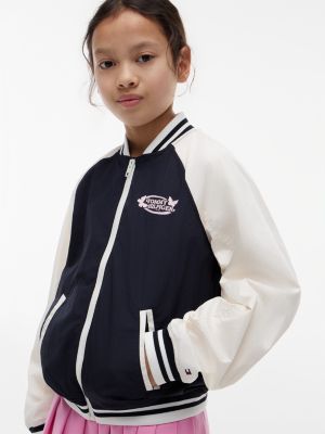 Детские куртки Tommy Hilfiger Kids' Butterfly Logo Bomber — фото 3