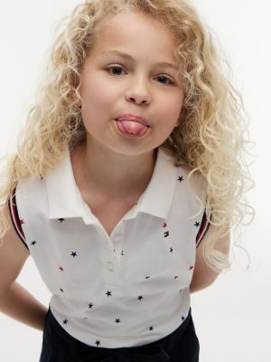 Детские свитеры Tommy Hilfiger Kids' Star Print Sleeveless Stretch Polo — фото 3