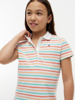 Tommy Hilfiger Kids' Multistripe Polo Dress — фото 2