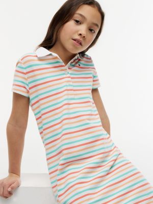 Tommy Hilfiger Kids' Multistripe Polo Dress — фото 3