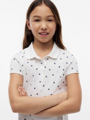Tommy Hilfiger Kids' Allover Floral Print Polo Dress — фото 2