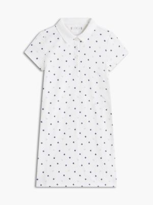 Tommy Hilfiger Kids' Allover Floral Print Polo Dress — фото 5