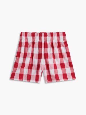 Детские брюки Tommy Hilfiger Kids' Gingham Top & Short Set — фото 6
