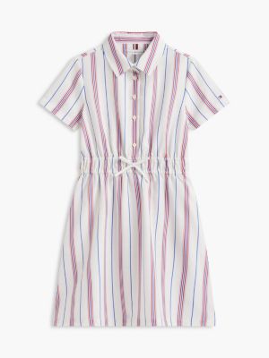 Tommy Hilfiger Kids' Stripe Shirtdress — фото 5