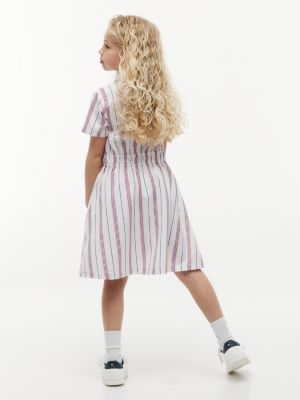 Tommy Hilfiger Kids' Stripe Shirtdress — фото 4