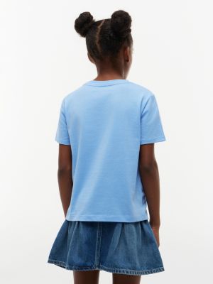 Детские футболки Tommy Hilfiger Kids' Sequin Hilfiger Logo T-Shirt — фото 4