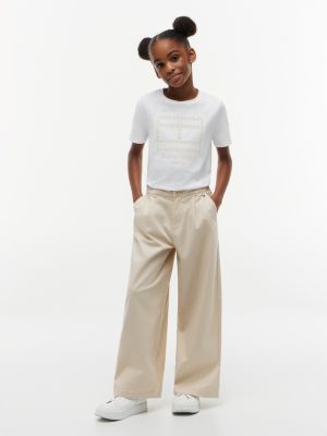 Детские футболки Tommy Hilfiger Kids' Floral Flag T-Shirt — фото 2
