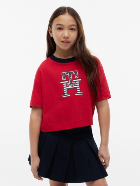 Детские футболки Tommy Hilfiger Kids' Star & Stripe Monogram T-Shirt