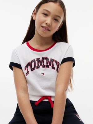 Детские футболки Tommy Hilfiger Kids' Tommy Star Logo Ringer T-Shirt — фото 3