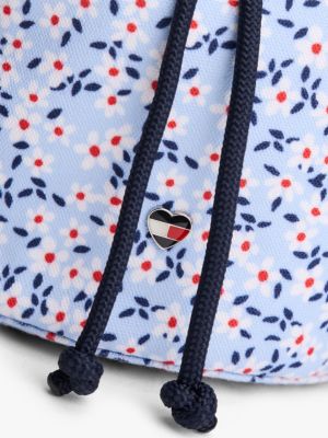 Детские сумки Tommy Hilfiger Kids' Floral Print Crossbody Bucket Bag — фото 4