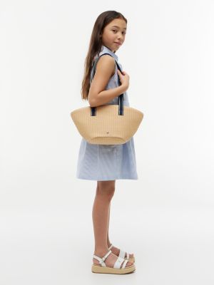 Детские сумки Tommy Hilfiger Kids' Raffia Shoulder Bag — фото 2