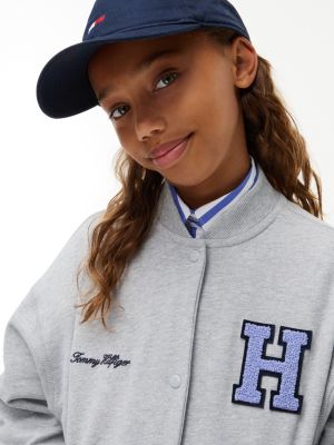 Детские худи Tommy Hilfiger Kids' Varsity Sweatshirt Bomber — фото 3