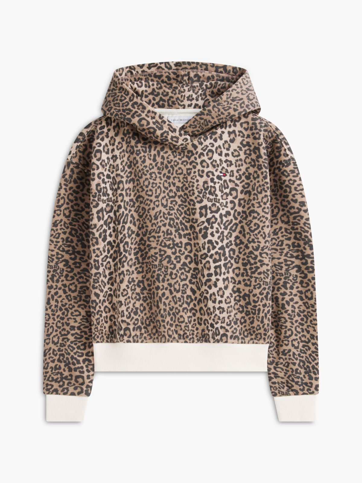 Kids' Leopard Print Hoodie — Leopard AOP