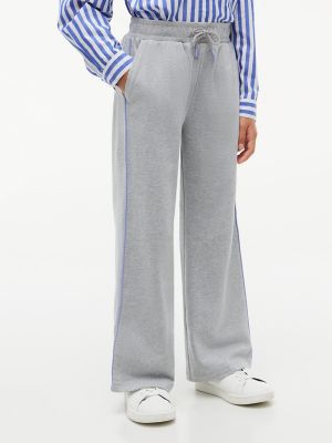 Kids' Wide Leg Sweatpant, Grey