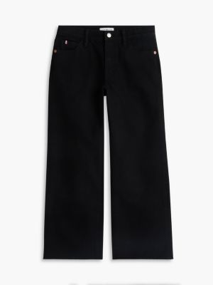 Детские джинсы Tommy Hilfiger High-Rise Wide Leg Stretch Jean, цвет: Чёрный — фото 5