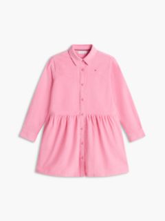 Kids' Corduroy Shirtdress — Jasmine Pink 5