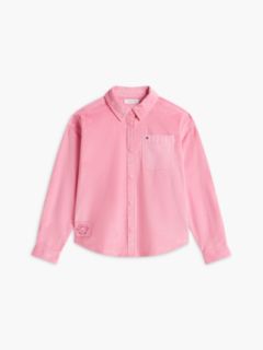 Kids' Stretch Corduroy Overshirt — Jasmine Pink 5