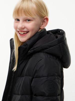 Детские куртки Tommy Hilfiger Kids' Hooded Puffer Jacket — фото 3