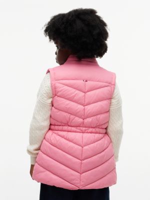 Детские жилеты Tommy Hilfiger Kids' Chevron Quilted Vest — фото 4