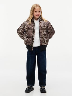 Детская куртка Tommy Hilfiger Reversible Puffer Bomber, цвет: Белый — фото 2