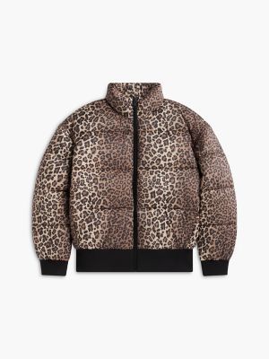 Детская куртка Tommy Hilfiger Reversible Puffer Bomber, цвет: Белый — фото 5