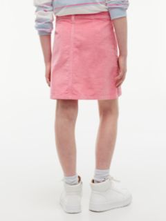 Kids' Stretch Corduroy Skirt — Jasmine Pink 4