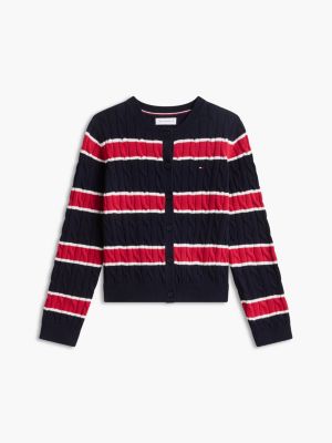 Детские кардиганы Tommy Hilfiger Kids' Striped Cardigan — фото 5