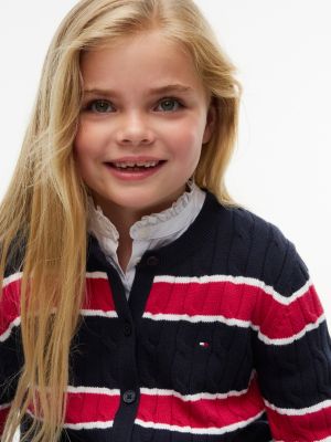 Детские кардиганы Tommy Hilfiger Kids' Striped Cardigan — фото 3