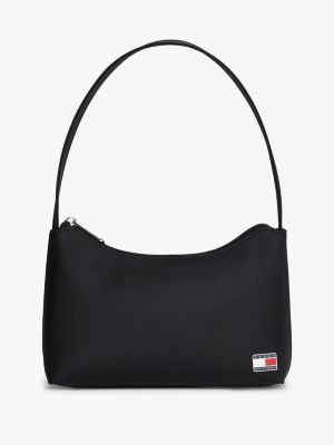 Kids' Flag Logo Shoulder Bag, Black