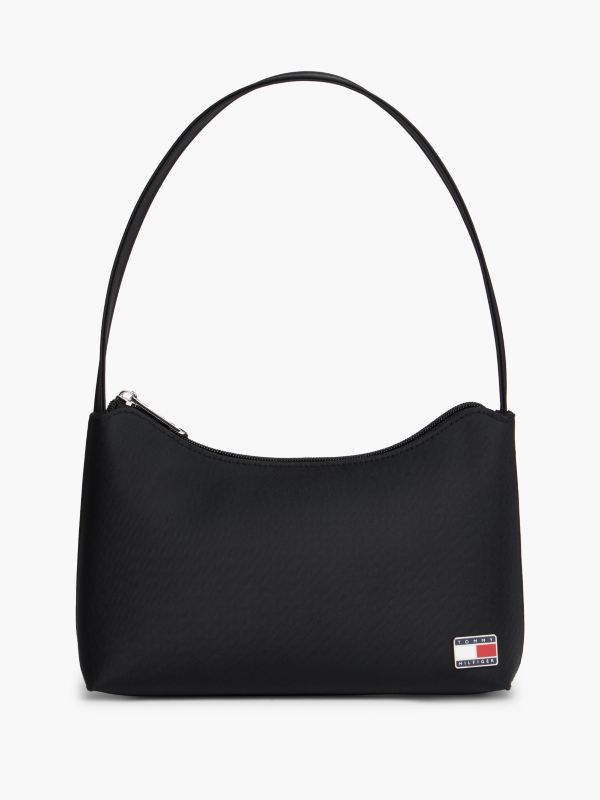 Kids' Flag Logo Shoulder Bag — Black