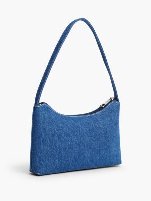 Детские сумки Tommy Hilfiger Kids' Flag Logo Denim Shoulder Bag — фото 3