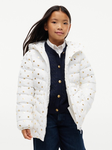 Детские куртки Tommy Hilfiger Kids' THProtect Foil Accent Quilted Jacket