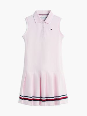 Tommy Hilfiger Kids' Sleeveless Pleated Polo Dress — фото 5