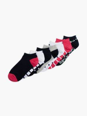 Kids' Variety Mix Ankle Sock 7-Pack, Navy Blue / Multi