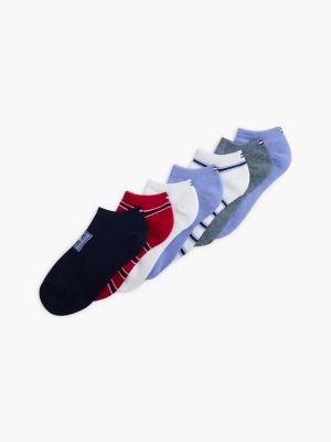 Kids' Mix Sport Ankle Sock 7-Pack, Vintage Iris / Multi