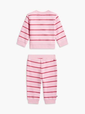 Детские свитеры Tommy Hilfiger Babies' Striped Sweatshirt & Pant Set — фото 2