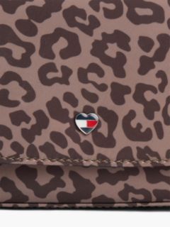 Kids' Leopard Print Denim Crossbody Bag — Cinnamon Ash Multi 4