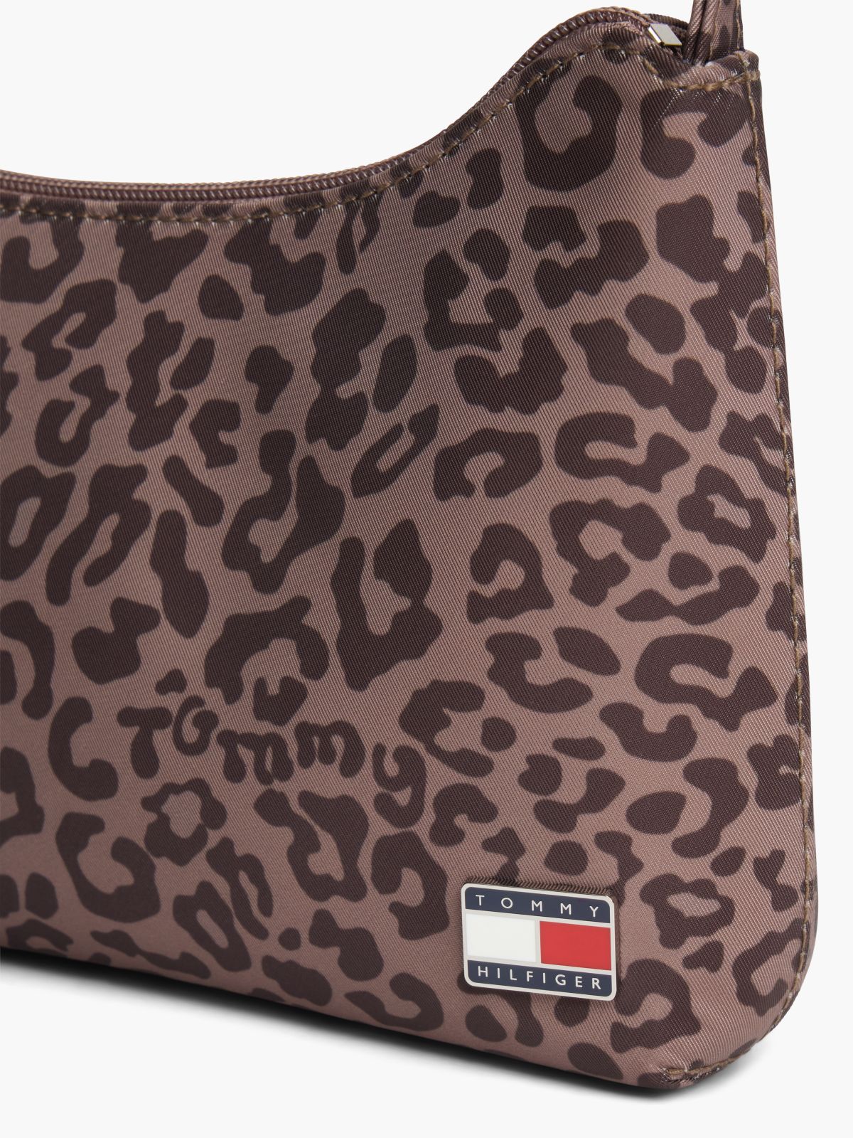 Kids' Leopard Print Denim Shoulder Bag — Cinnamon Ash Multi