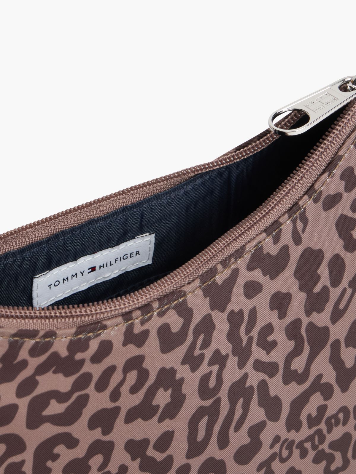 Kids' Leopard Print Denim Shoulder Bag — Cinnamon Ash Multi