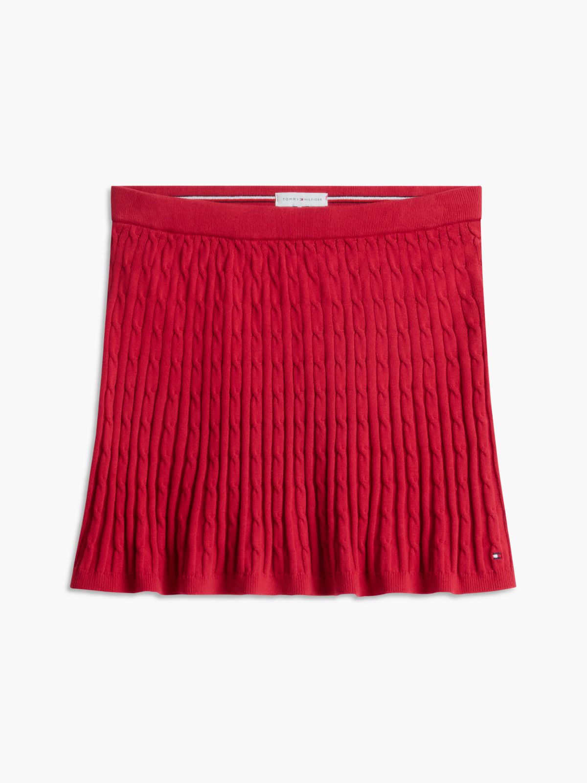 Kids' Cable Knit Skirt — Ruby Rhubarb