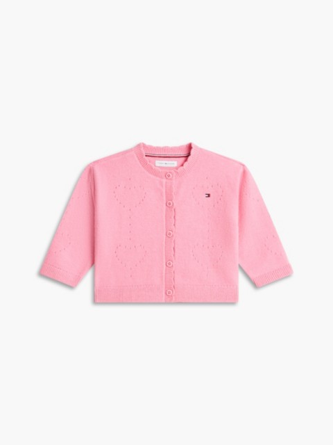Детские кардиганы Tommy Hilfiger Babies' Pointelle Heart Cardigan