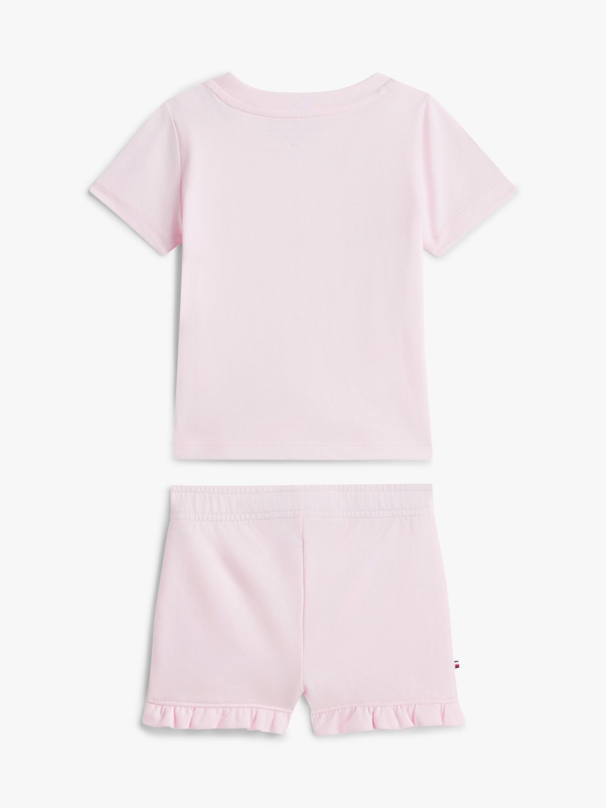 Babies' Tommy Logo T-Shirt & Short Set — Ballerina