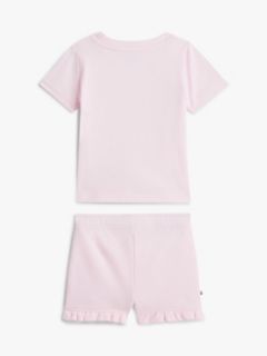 Babies' Tommy Logo T-Shirt & Short Set — Ballerina 2