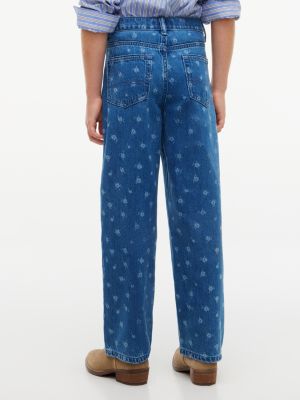 Детские джинсы Tommy Hilfiger Pull-On Barrel, цвет: Средняя варка — фото 4