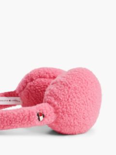 Kids' Teddy Fleece Earmuff — Medium Pink 3