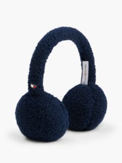 Kids' Teddy Fleece Earmuff — Navy Blue 1
