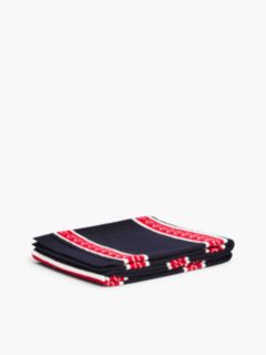 Kids' Heart & Stripe Scarf — Ruby Rhubarb/Multi 3