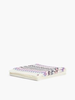 Kids' Fair Isle Scarf — Ivory Silk/Multi 3