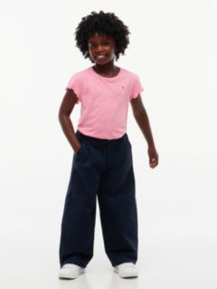 Kids' Sparkle Ruffle-Sleeve Top — Jasmine Pink 2