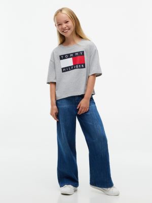 Детские футболки Tommy Hilfiger Kids' Classic Flag Badge T-Shirt — фото 2